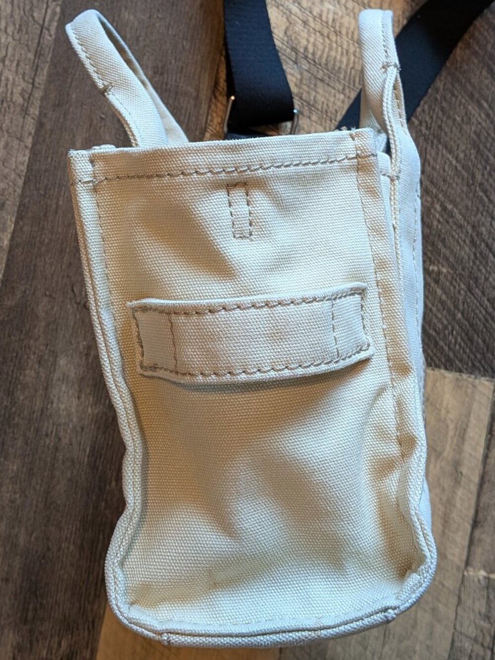 Marc Jacobs The Canvas Small Tote Bag Beige Crossbody - Picture 5 of 11